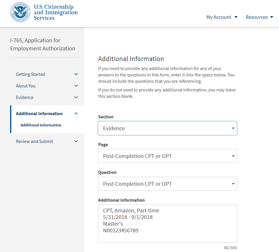 F-1 OPT – USCIS Online Application | ISSS